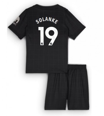 Tottenham Hotspur Dominic Solanke #19 Udebanetrøje Børn 2025-26 Kortærmet (+ Korte bukser)